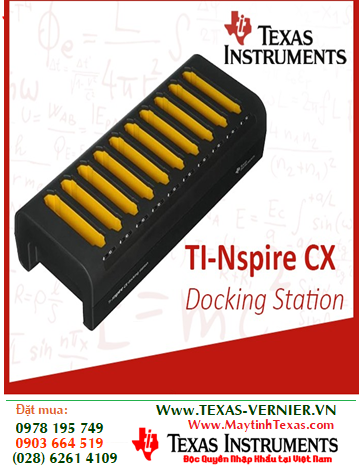 TI-Nspire CX Docking Station, Đế cắm Truyền dữ liệu nhiều máy Texas với nhau TI-Nspire CX Docking Station| CÒN HÀNG 